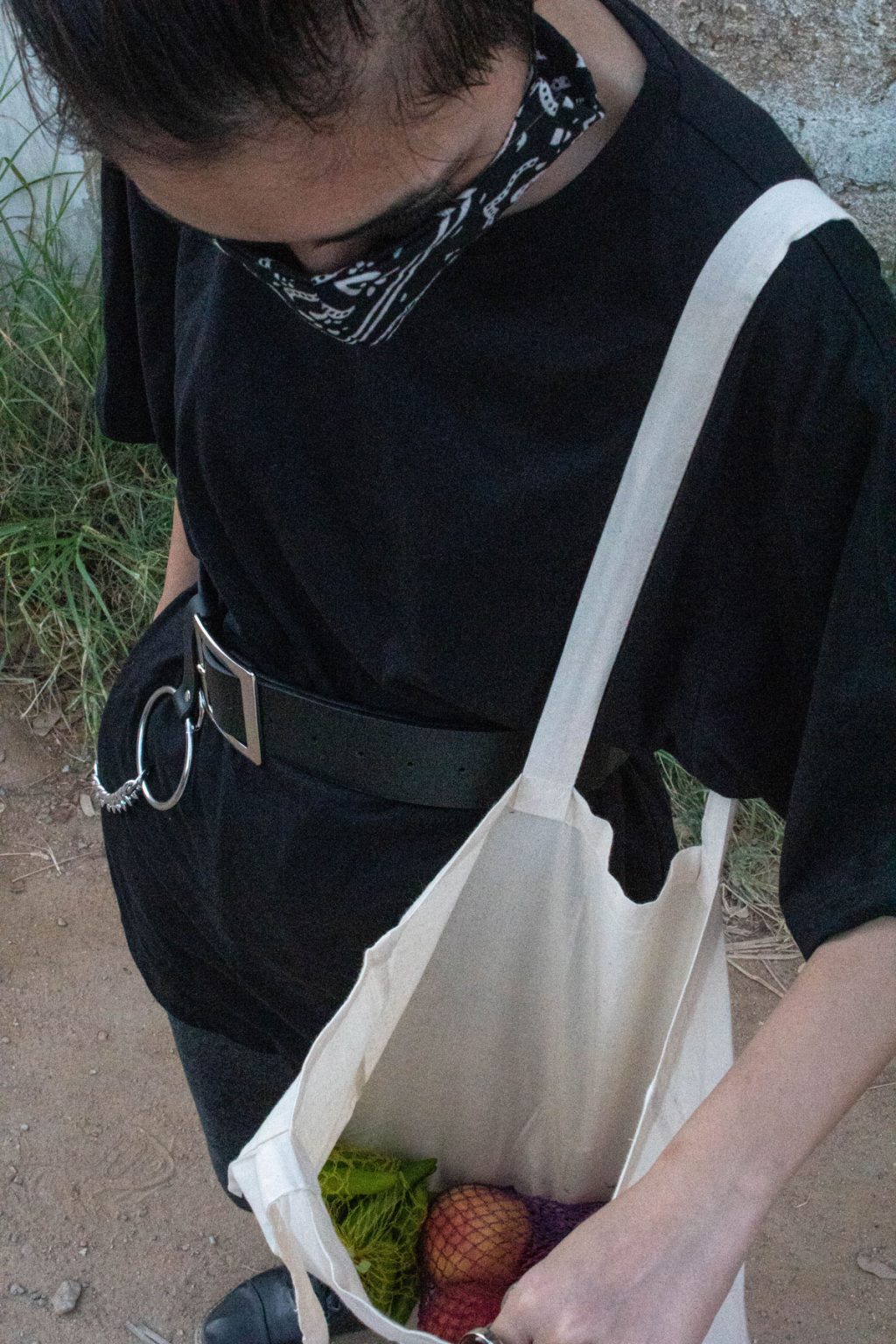 WHTE TOTE BAG